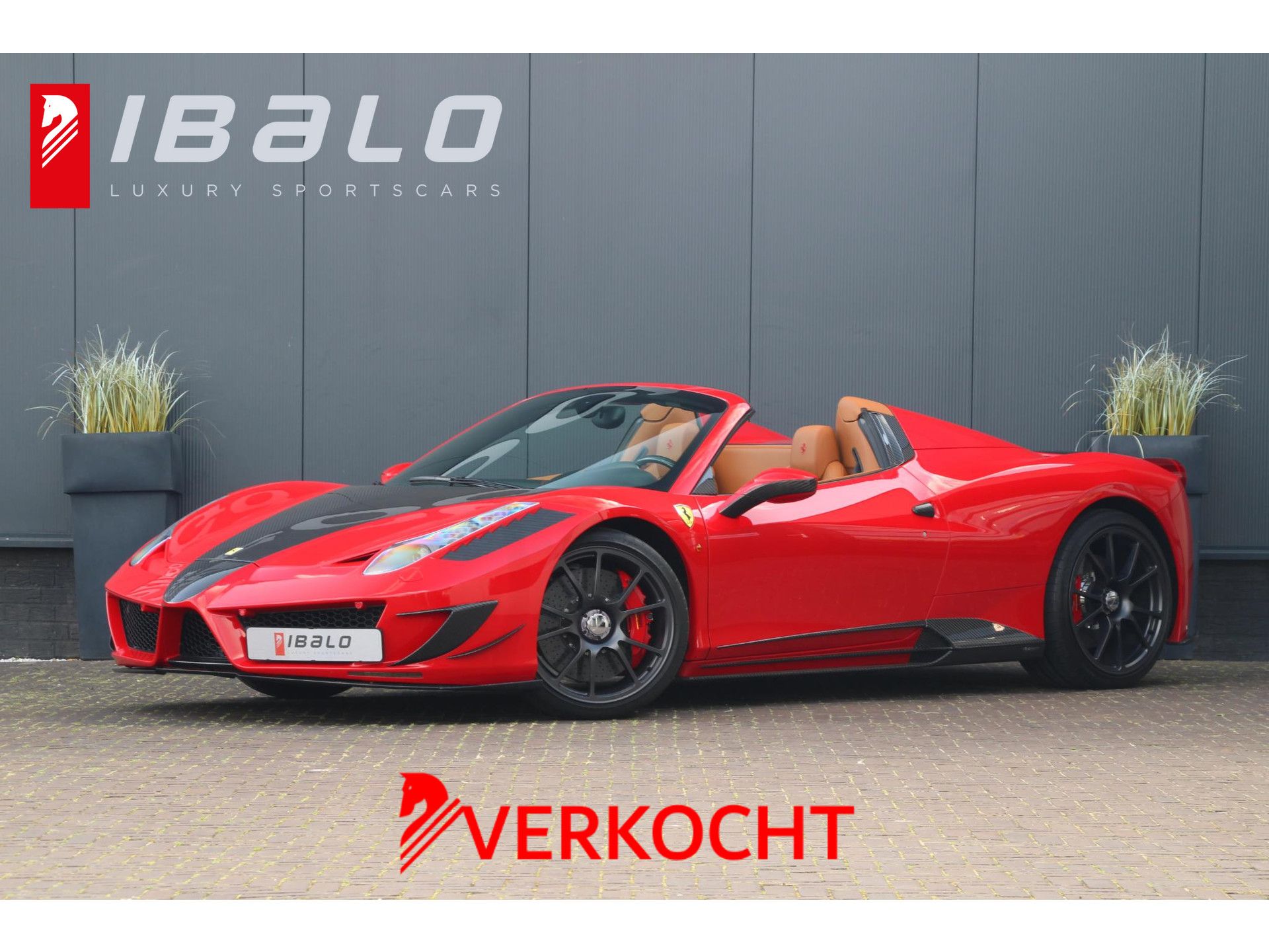 Ferrari 458 4.5 V8 Spider Mansory