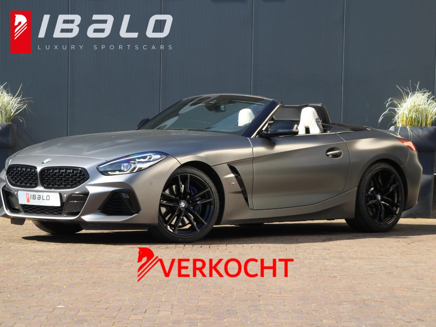 BMW Z4 Roadster M40i | Frozen Grey | Alle opties | — foto 1 van 48