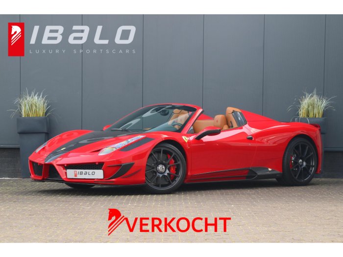 Ferrari 458 4.5 V8 Spider Mansory