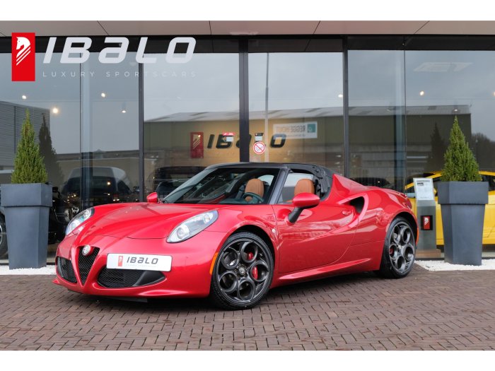 Alfa Romeo 4C Spider 1750TBI TCT - 240pk - Rosso Competizione -