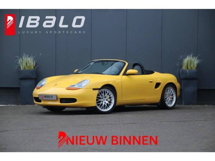 Porsche Boxster 2.7 | NL-auto | Lage KM | Speed Gelb |